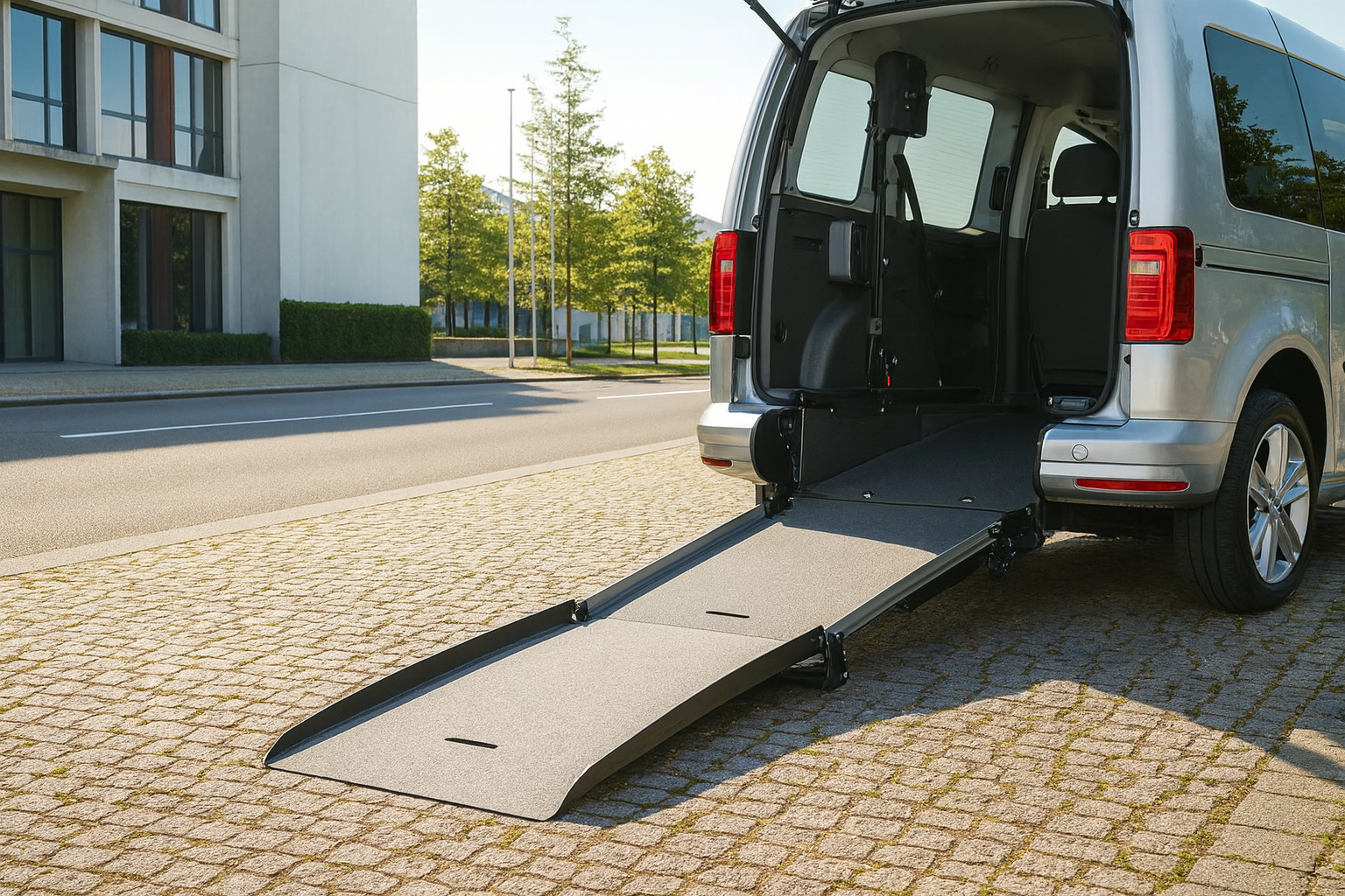 Bild einer Rampe für Rollstühle